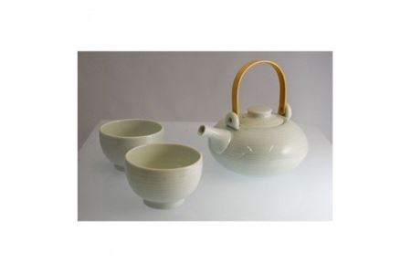 茶器セット(土瓶1個、湯呑2個)[AHBC004]