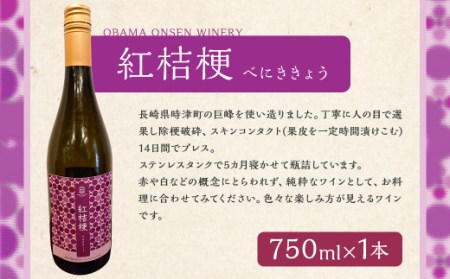 紅桔梗2022 BENIKIKYO2022 750ml×1本 アルコール分11% ワイン 国産 巨峰 ぶどう お酒 アルコール