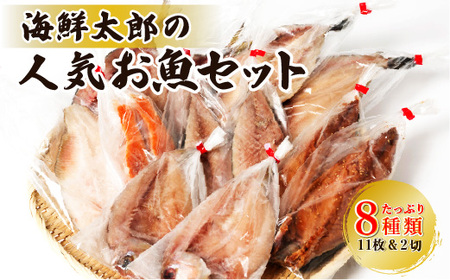 海鮮太郎の人気お魚セット 干物 切り身 開き アジ ホッケ サバ サーモン 鯛