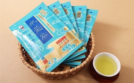 お茶の三翆園 水煎茶 計650g （13g×10パック）×5袋セット 玉緑茶 お茶