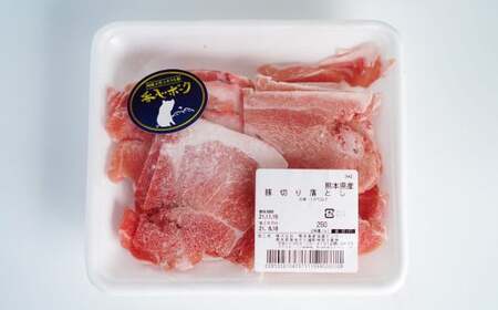 【香心ポーク】切り落とし 約250g×6パック 合計約1.5kg 豚肉 冷凍