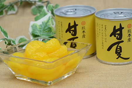 B183-08 甘夏缶詰（6缶入）