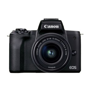 キヤノンミラーレスカメラ EOSKissM2・ レンズキット（ブラック）