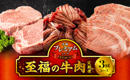 プレミアムシリーズ至福の牛肉定期便 牛肉 ヒレステーキ 牛タン サーロインステーキ