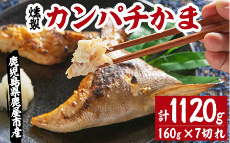 燻製カンパチかまセット　桜チップ 1166