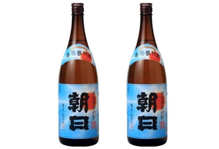 【黒糖焼酎】朝日(25度)　一升瓶(1800ml)×２本セット【朝日酒造】