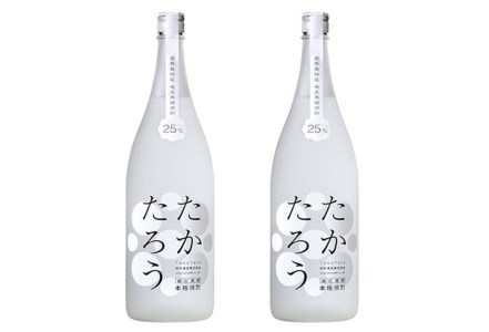 【黒糖焼酎】たかたろう(25度)　一升瓶(1800ml)×２本セット【朝日酒造】