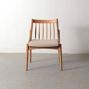 ダイニングチェア 幅広タイプ　道産ナラ 北海道  MOOTH インテリア 手作り 家具職人 椅子