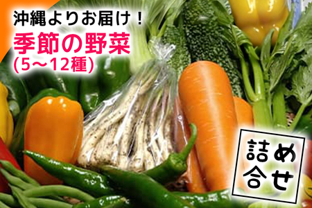 【2024年発送】沖縄よりお届け！季節の野菜詰め合わせ（5～12種類）