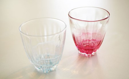 【うみのおと】桜グラス（ピンク・白）2個