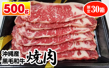 沖縄産黒毛和牛　サーロイン　焼肉　500g