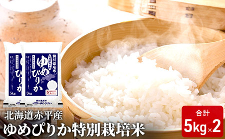 北海道赤平産 ゆめぴりか 10kg (5kg×2袋)特別栽培米 米 北海道