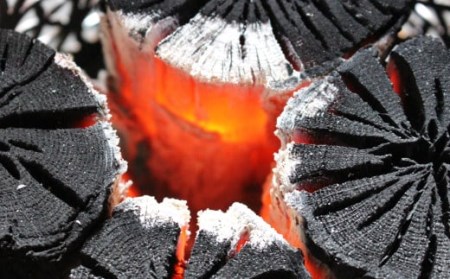 【谷地林業の木炭（15cm・なら）15ｋｇ】火つき・火力・火持ちよしの高級国産木炭