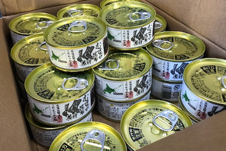 【北海道根室産】むすび昆布煮付24缶 C-78006