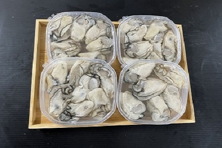 【北海道根室産】牡蠣むき身150g×4P[2024年4月上旬以降発送] A-54007