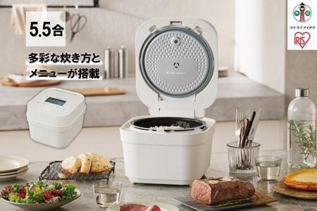 IHジャー炊飯器 5.5合RC-IGA50-Wホワイト アイリスオーヤマ