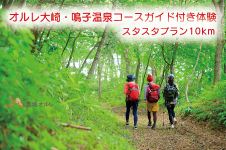 (01424)オルレ大崎・鳴子温泉コースガイド付き体験《スタスタプラン10km》