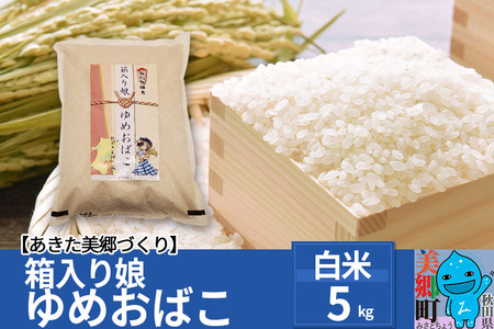 令和5年産 秋田県産 特別栽培米「箱入り娘 ゆめおばこ」5kg×1袋