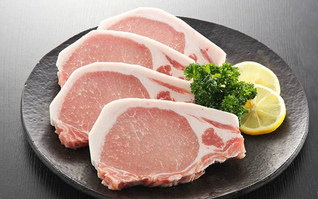 山辺のお米で育ったブランド豚「舞米豚」厚切りロースとんかつ用セット 1.4kg F20A-683