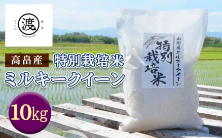 山形県高畠産特別栽培米 ミルキークイーン 10kg（5kg×2） F20B-187