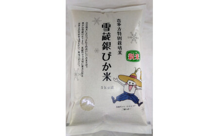 雪蔵銀ぴか米（コシヒカリ）５kg