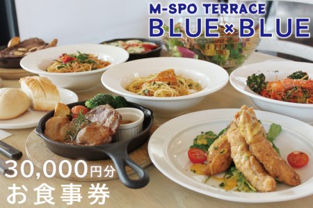 BV-2　M-SPOTERRACE　BLUE×BLUEお食事券3万円分