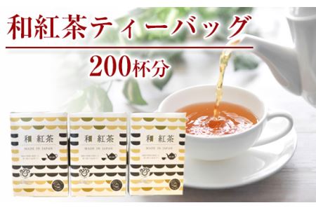 No.121 和の紅茶ティーバッグ 200杯分