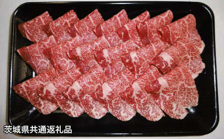 【茨城県共通返礼品】常陸牛&amp;ローズポーク切落し 詰合わせ 合計1kg 牛肉 豚肉