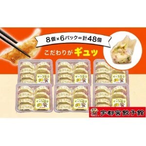 「宇都宮餃子館」のチーズ餃子 8個入り×6パック(計48個)