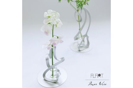 ALART〈アルアート〉　TWIST SLセット 花器　インテリア　花のフォルムに合わせ自在に形作れる花器　MOMA（NY近代美術館）選定品　通販サイト人気商品　リピーター多数