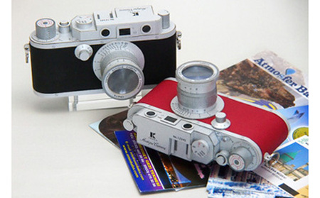 ペーパークラフト アンティークカメラ ( A4 幅210mm × 高さ297mm )