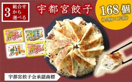 宇都宮餃子 選べるセット(肉＆野菜) 計12箱