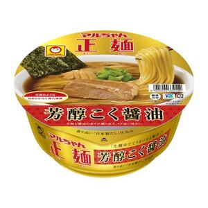 マルちゃん正麺カップ　芳醇こく醤油　12食【1462210】