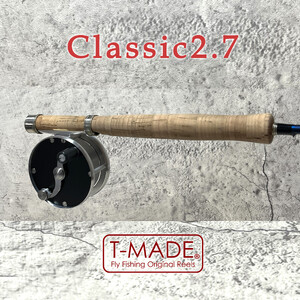 【ブラック】T-MADE　Classic2.7リール　釣り リール フィッシング 渓流釣り