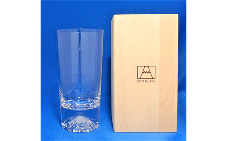 富士山グラス　オリジナル彫刻タンブラーグラス　【記念 父の日 母の日 誕生日】