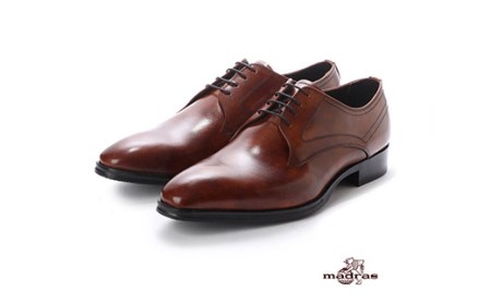 madras(マドラス）紳士靴 M410(サイズ：26.0cm、カラー：ライトブラウン)