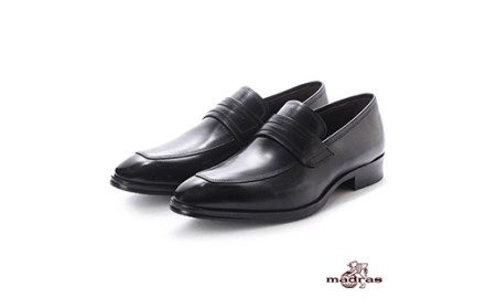madras(マドラス）紳士靴 M413(サイズ：25.0cm、カラー：ブラック)