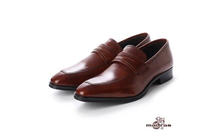 madras(マドラス）紳士靴 M413(サイズ：25.0cm、カラー：ライトブラウン)