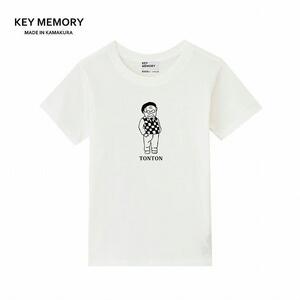 《1》 レディースL・メンズS～M size　TONTON T-shirts WHITE