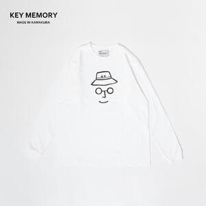 《0》【KEYMEMORY】バケットハットロングＴシャツ　WHITE