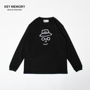 《0》【KEYMEMORY】バケットハットロングTシャツ　BLACK