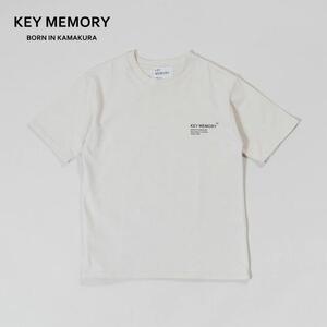 《0》【KEYMEMORY 鎌倉】ヘビーコットンTシャツ GREIGE