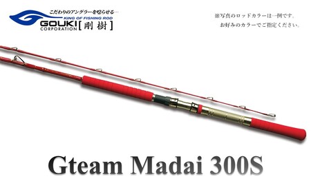 剛樹 Gチーム マダイ 300 （GM300S） 300cm ウェイト負荷30-80号 釣り 釣具 釣竿 ロッド