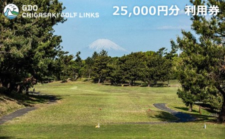ゴルフ場 神奈川 GDO茅ヶ崎ゴルフリンクス 25,000円分　利用券 ゴルフ