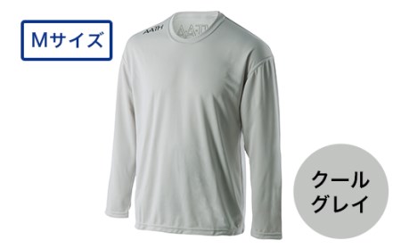 I4-05【カラー：クールグレイ サイズ：M】リカバリーウェア A.A.TH/ ロングTシャツ（品番：AAJ99302）