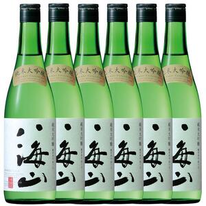 日本酒 八海山 純米大吟醸 45%精米 720ml×6本