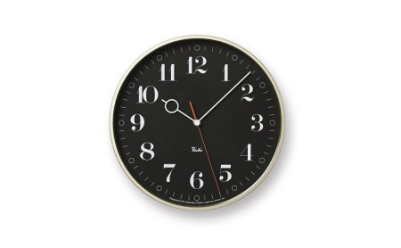 RIKI RING CLOCK/ブラック（WR20-05 BK）Lemnos レムノス 時計