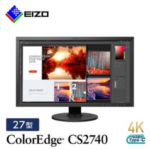 EIZO 27型4Kカラーマネージメント液晶モニター ColorEdge CS2740【1242332】