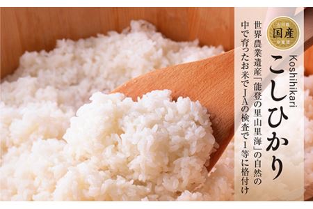 安全・安心な美味しい 中能登産 能登米コシヒカリ
