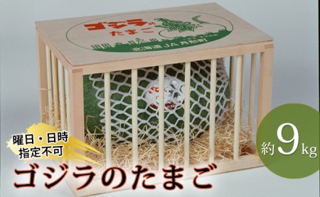 北海道月形町産ゴジラのたまご（木箱入り）約9kg（1玉入り）